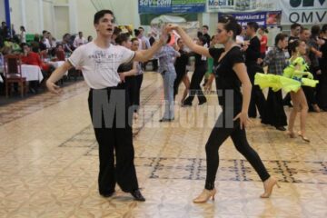 Pregătirea concurenților, înainte de a intra în concurs