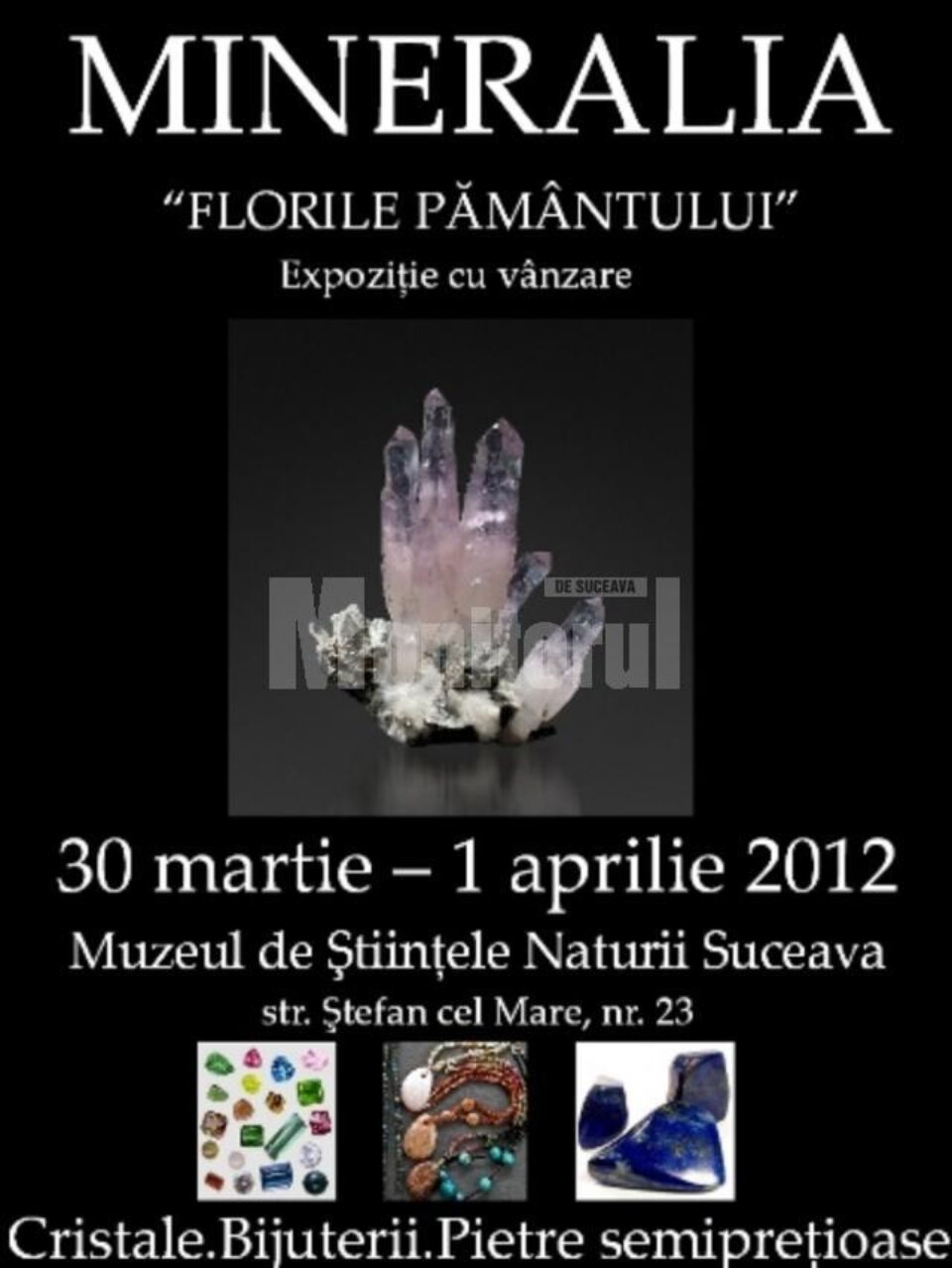 “Florile pământului”, la Muzeul de Științele Naturii Suceava