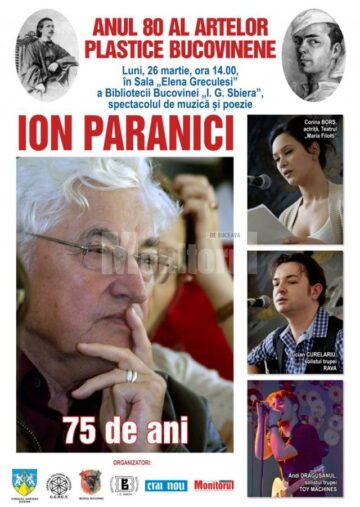 Aniversare Ion Paranici