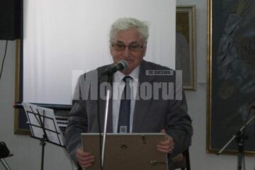 Ion Paranici mulțumind organizatorilor și publicului
