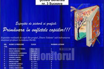 Expoziția „Primăvara în sufletele copiilor”