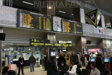 Un picior de bărbat a fost găsit, ieri, în bagajul unui cetățean chinez, la Aeroportul Otopeni. Foto: MEDIAFAX