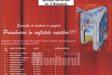 Expoziția „Primăvara în sufletele copiilor”