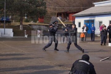 Demonstrație de forță și măiestrie a jandarmilor