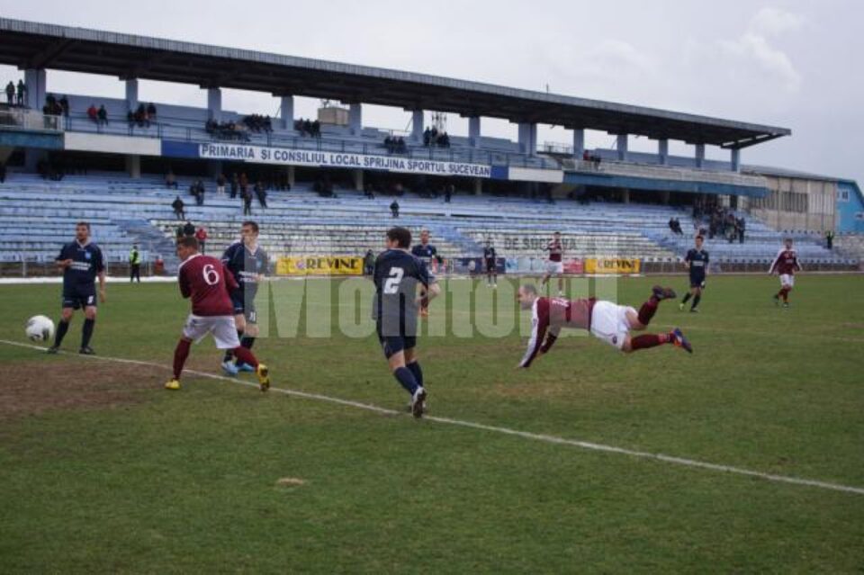 Negru a marcat primul gol al Rapidului