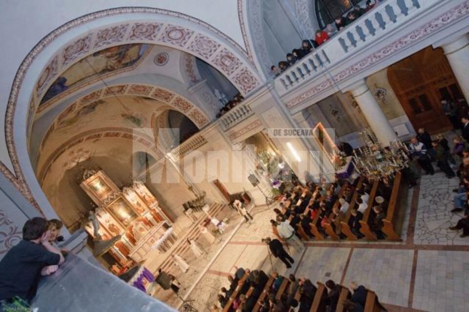 Grigore Leșe, la Biserica romano-catolică din Suceava