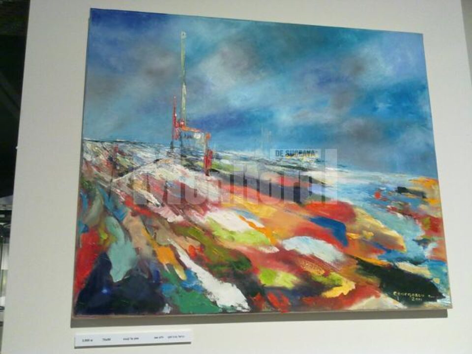 Pictorul Carmel Georgescu la Tel Aviv