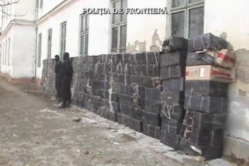 Țigări de peste 250.000 de lei au fost capturate de polițiștii de frontieră weekendul trecut