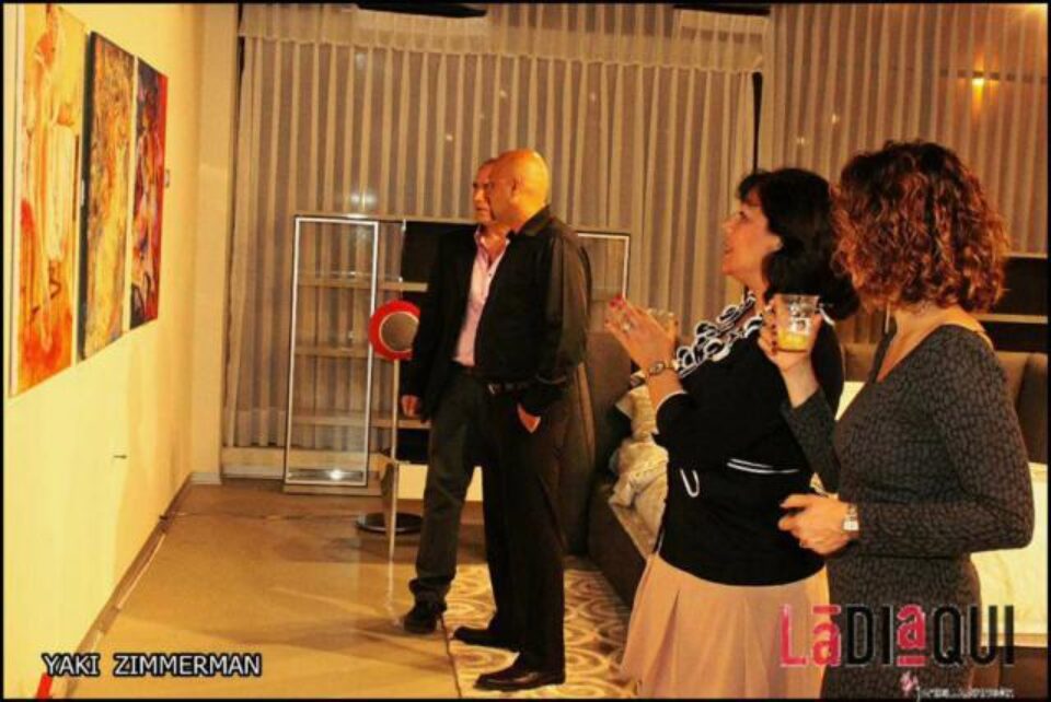 Pictorul Carmel Georgescu la Tel Aviv