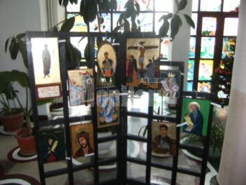 Copiii pasionați de pictura bizantină vor expune la Iulius Mall