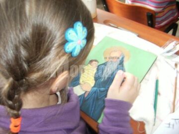 Copiii pasionați de pictura bizantină vor expune la Iulius Mall