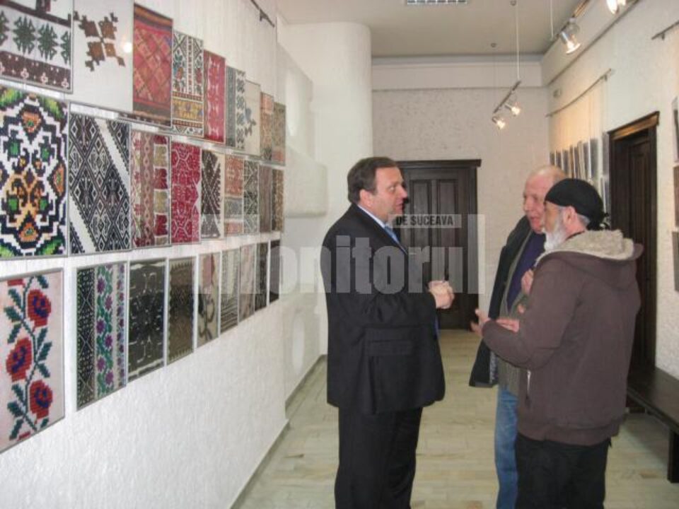 Președintele Gheorghe Flutur împreună cu Victor T. Rusu și Ion Drăgușanul