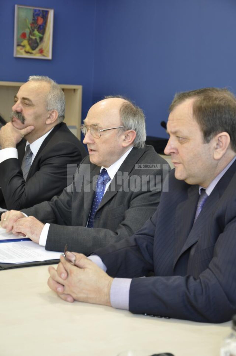 Ministrul Sănătății, Ladislau Ritli și președintele CJ, Gheorghe Flutur, la conferința organizată ieri la Spitalul Județean Ministrul Sănătății, Ladislau Ritli și președintele CJ, Gheorghe Flutur, la conferința organizată ieri la Spitalul Județean