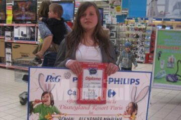 Alexandra Mădălina Roman, din Rădăuți, va pleca la Disneyland