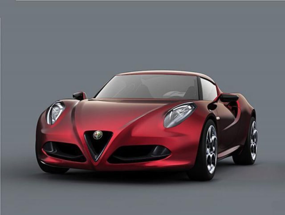 Alfa Romeo 4C în versiunea de serie va sosi în 2013