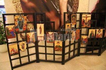 „Fereastră spre cer”, expoziție de icoane realizate de copiii de la Cercul „Bizantin Art”