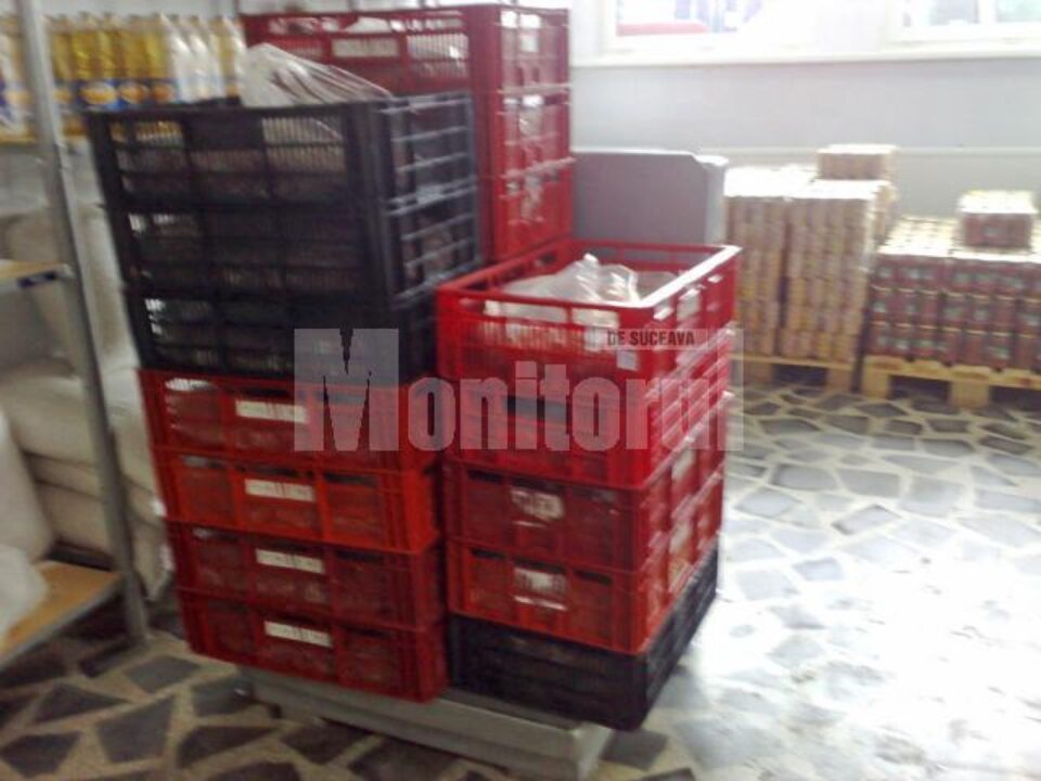 Parte din marfa confiscată ieri, pulpe de pui alterate