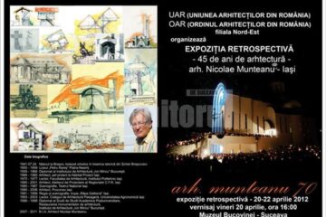 Expoziția „Arh. Nicolae Munteanu 70”