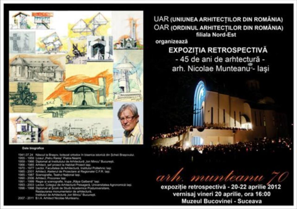 Expoziția Munteanu 70
