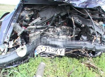 Accidentul petrecut la Dărmănești, în urma căruia un bătrân a murit, iar alte cinci persoane au fost rănite