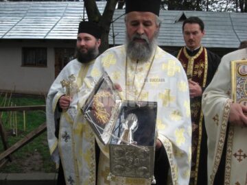 Primirea raclei cu Moaștele Sf. Spiridon aduse din Grecia