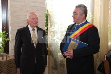 Dumitru Nastase a primit o diplomă de excelență din partea Primăriei Suceava