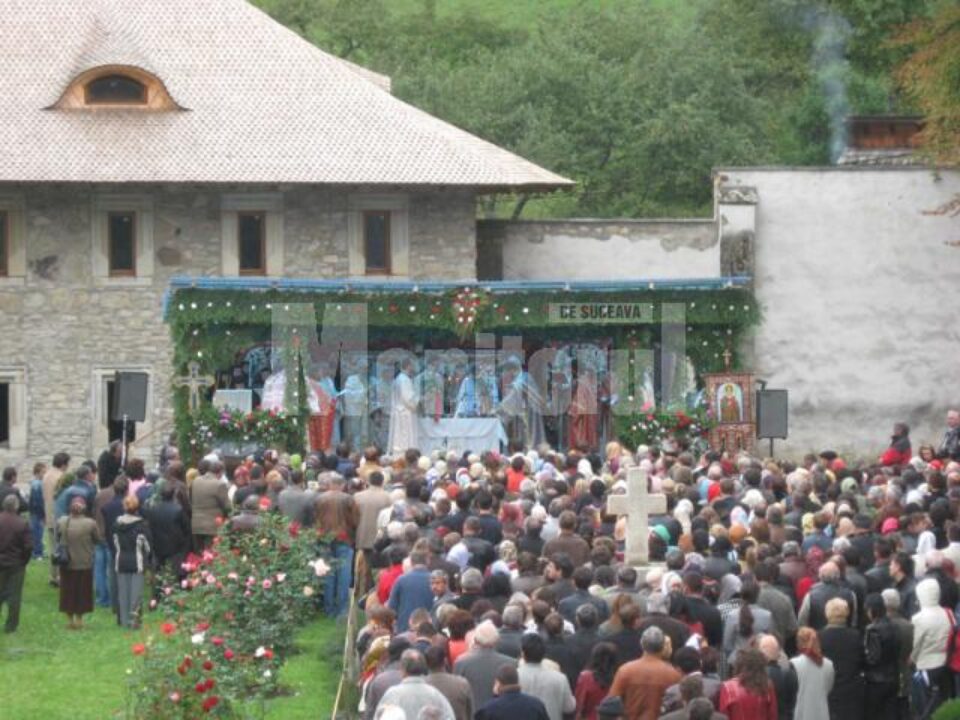 Mănăstirea Voroneț își serbează de Sf. Gheorghe Hramul