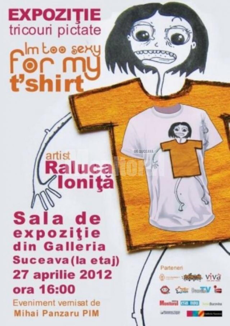 Expoziție de tricouri pictate