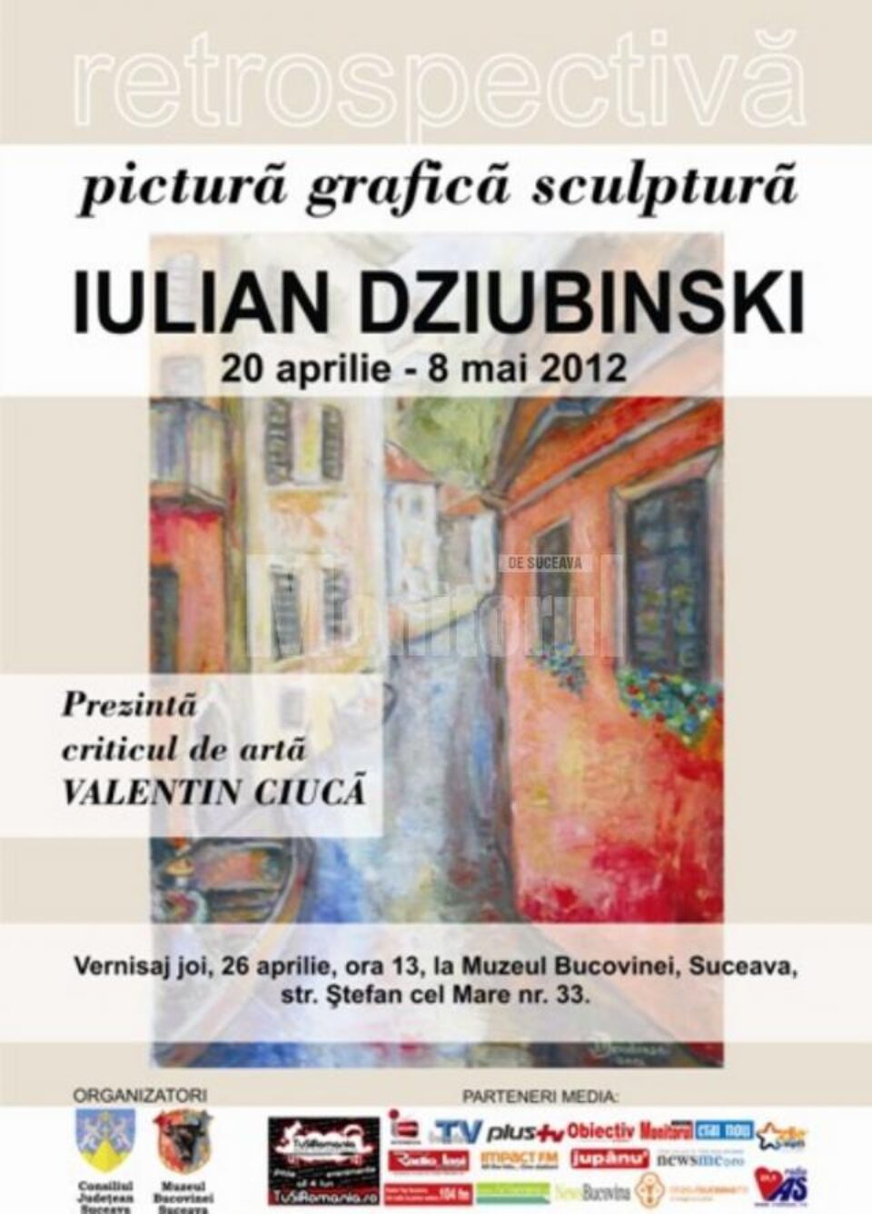 Expoziție de pictură, grafică și sculptură