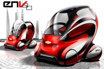 Chevrolet prezintă prototipul futurist EN-V 2.0