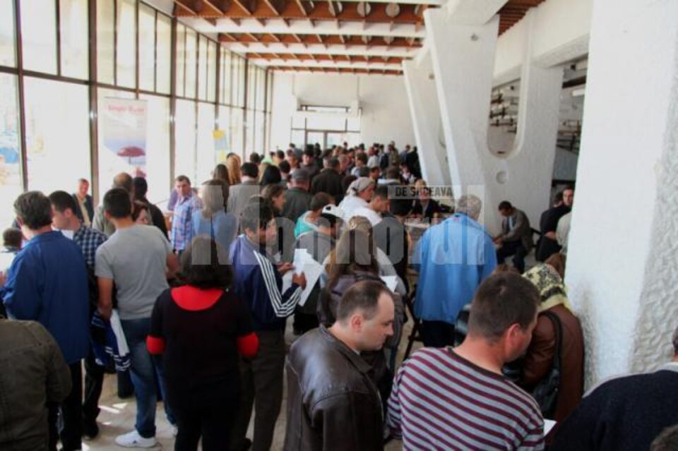 Aproape o mie de persoane au participat la bursa desfășurată în holul mare al Casei de Cultură