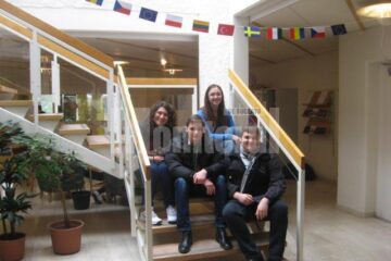 Grupul de elevi și profesori ai Colegiului Național „Nicu Gane” Fălticeni, la Stockholm