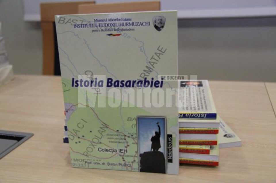 Prorectorul USV Ștefan Purici și-a lansat volumul „Istoria Basarabiei. Note de curs”