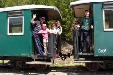 Mocănița a circulat din nou la Moldovița, în minivacanță