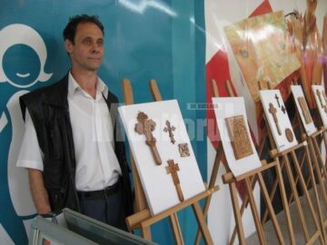 Nicolaie Gheorghian și-a găsit calea în sculptura de mici dimensiuni