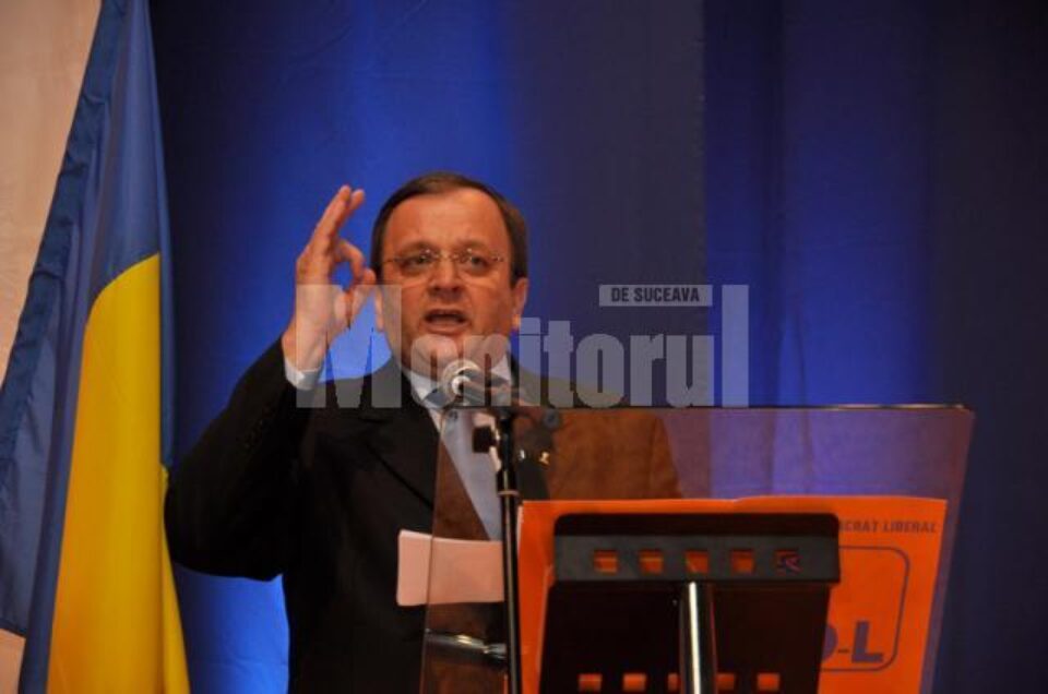 Candidatura liderului PD-L Suceava, Gheorghe Flutur, pentru șefia Consiliului Județean, sprijinită și de ecologiști