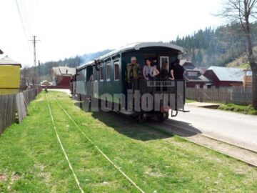 Mocănița a circulat din nou la Moldovița, în minivacanță
