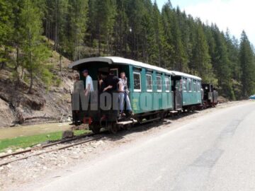Mocănița a circulat din nou la Moldovița, în minivacanță