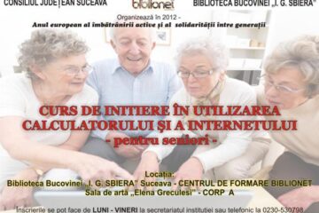 Curs de inițiere pentru seniori