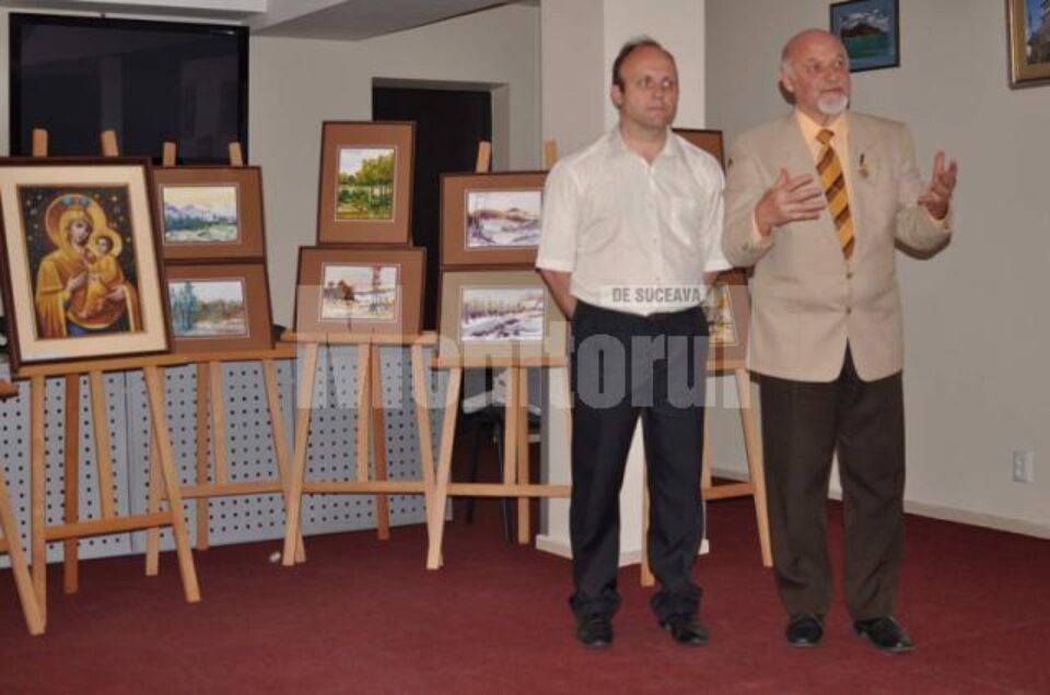 Dan Cevka și Ioan Bodnar la licitația de la Cernăuți