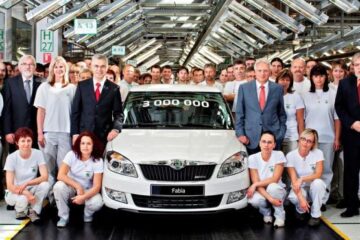 Skoda a produs 3 milioane de modele Fabia