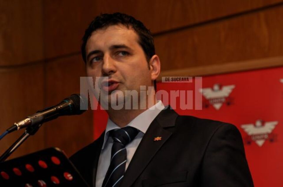Candidatul UNPR pentru funcția de primar al Sucevei, Adrian Macovei