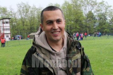 Locotenent colonelul Ionel Postelnicu, locțiitorul comandantului Școlii Militare de Subofițeri Jandarmi Fălticeni