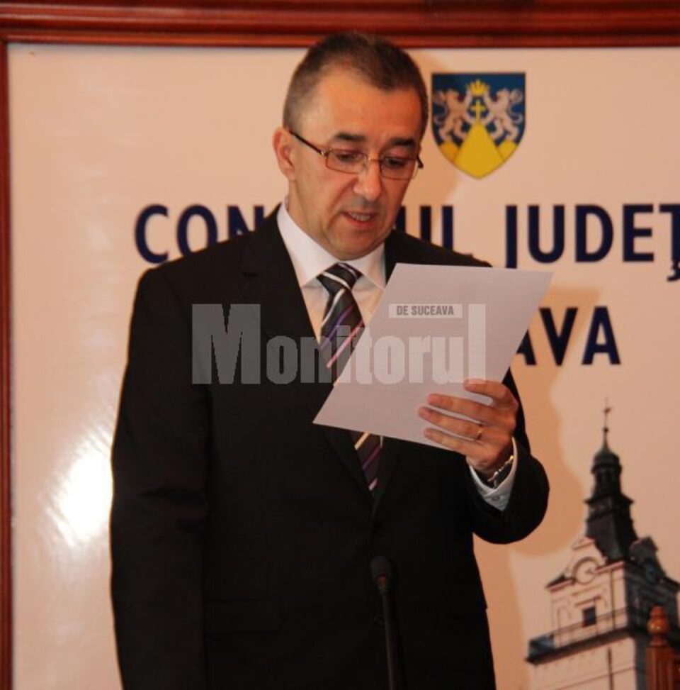 Florin Sinescu este noul prefect al județului Suceava