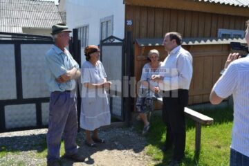 Președintele Consiliului Județean, Gheorghe Flutur a vizitat sâmbătă investițiile din Baia și Bogata