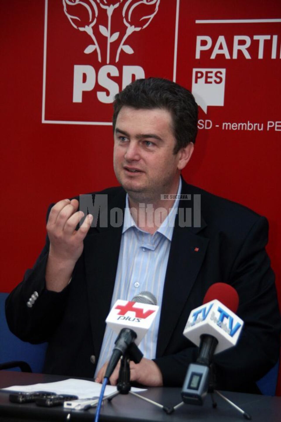 Candidatul USL pentru președinția Consiliului Județean Suceava, Cătălin Nechifor