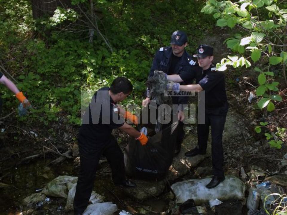 Cadre ale ISU Suceava au luat parte la acțiunea de sâmbătă