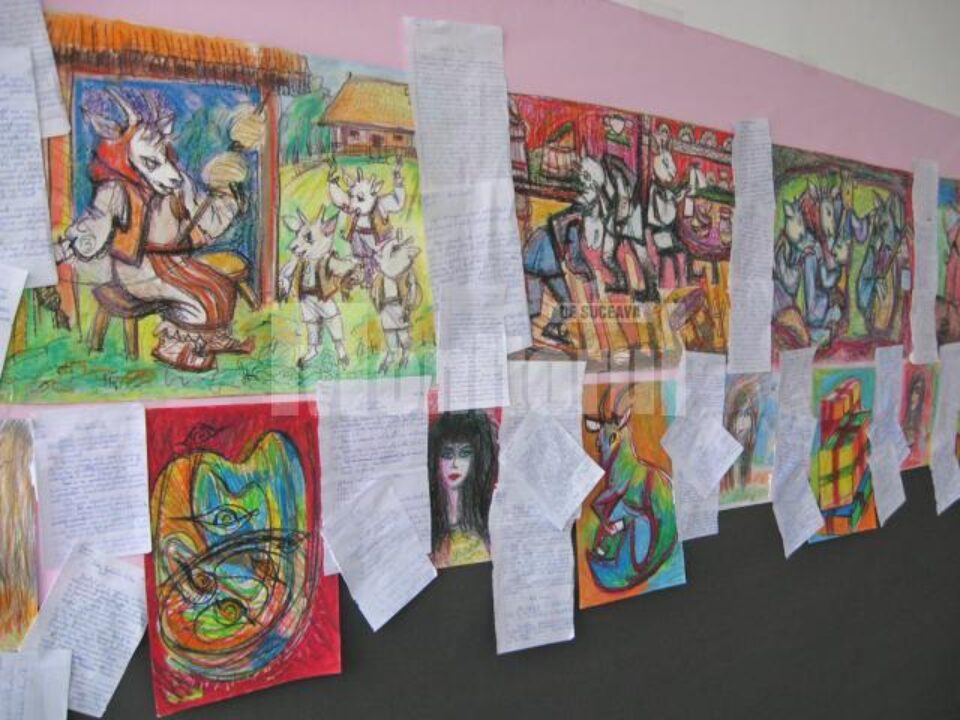 Expoziția „Lupul pedepsit de iezi”