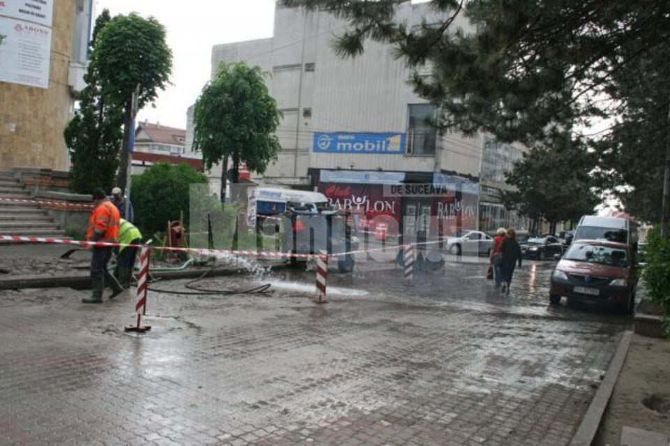 Echipele ACET au intervenit după aproape patru ore de la producerea avariei