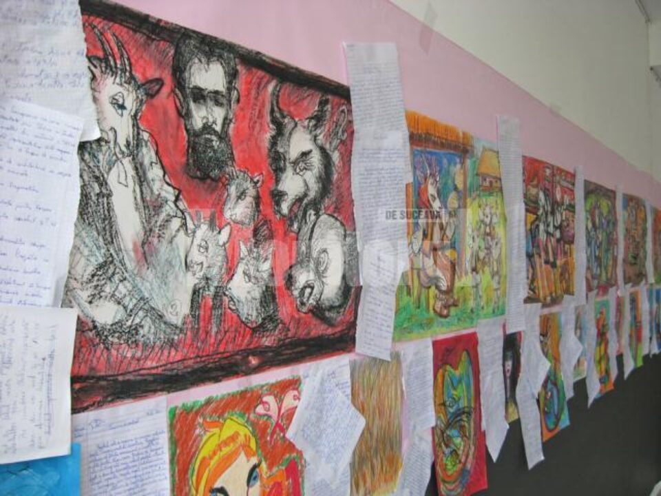 Expoziția „Lupul pedepsit de iezi”